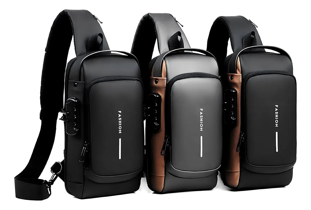 Mochila Antirrobo Fashion Funda Cruzada