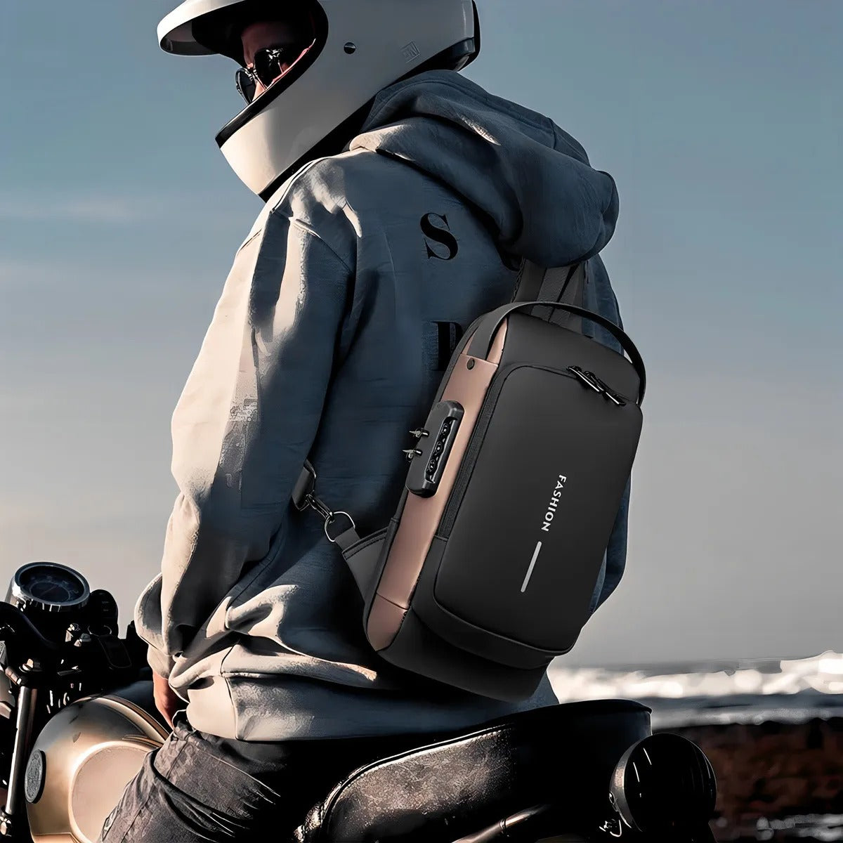 Mochila Antirrobo Fashion Funda Cruzada